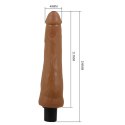 BAILE - Alfredo: Realistyczne dildo z wibracjami i efektem „ślizgającej się skóry”, 250 mm
