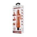BAILE - Alfredo: Realistyczne dildo z wibracjami i efektem „ślizgającej się skóry”, 250 mm