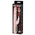 BAILE Fire Bunny 48°C - Wibrator Króliczek z Funkcją Grzania