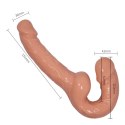BAILE - Podwójne dildo do zabawy bez paska