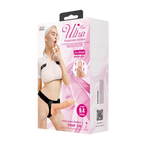 Realistyczny Wibrator Strap-On Baile 9.4 cala