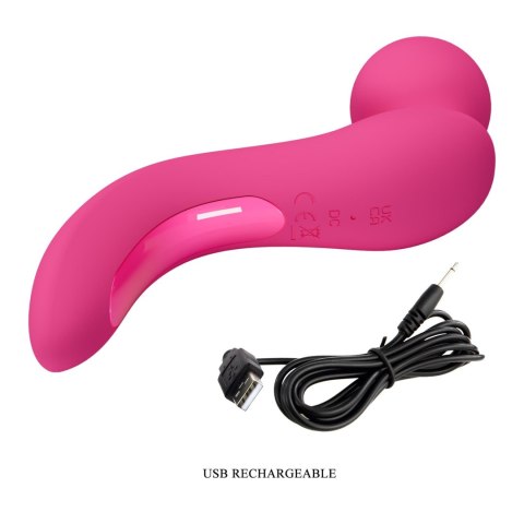 LOIS – Elegancki Masażer Wibracyjny z 10 Trybami i Ładowaniem USB