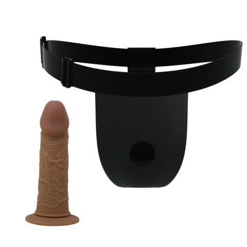 PRETTY LOVE – Eleganckie Majtki z Uprzężą i Dildo Houston 6,8 cala