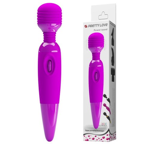 PRETTY LOVE - Masażer Wibracyjny Power Wand Fioletowy