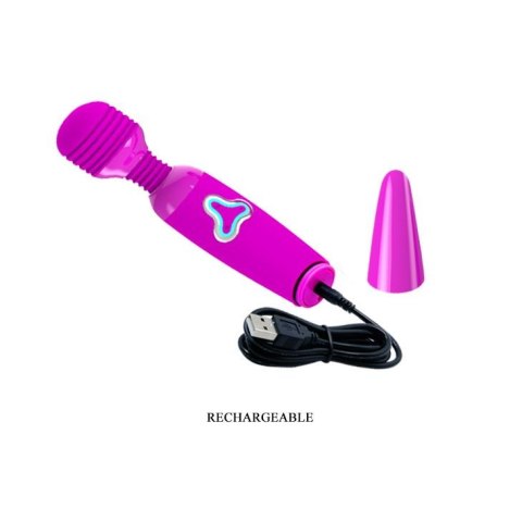 PRETTY LOVE - Wibrująca Różdżka do Masażu USB z 7 Funkcjami