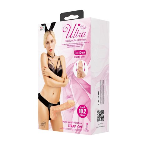 Pasjonujący Zestaw Strap-On z Wibracjami