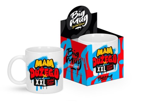Kubek BIG MUG 800ml - Odważny Akcent: "Mam dużego"