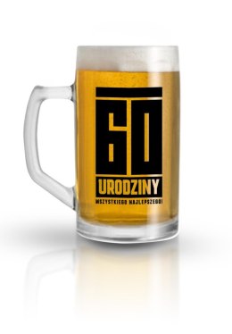 Kufel na 60. Urodziny – Elegancki Prezent z Humorem, 500 ml
