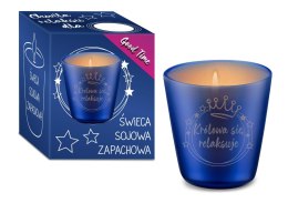 GOOD TIME – Luksusowa Świeca Sojowa 120 ml – „Królowa się relaksuje”
