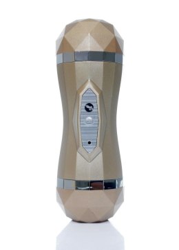 Luksusowy Masturbator 'Double Delight' z Ustami i Waginą, 35 Funkcji, USB