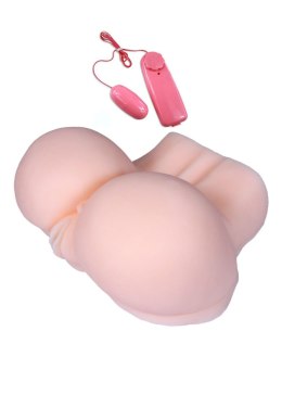 Wibrujący Masturbator XXL: Realistyczna Pochwa i Pośladki