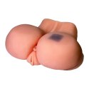 Wibrujący Masturbator XXL: Realistyczna Pochwa i Pośladki