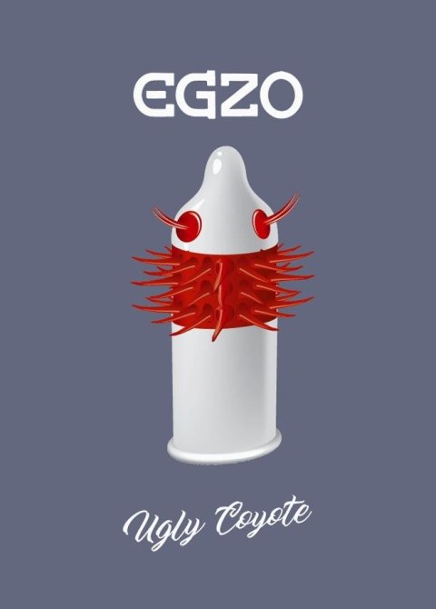 Prezerwatywy stymulujące Egzo Ugly Coyote