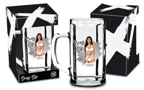 Kufel Sexy Sip 500 ml – Zmysłowy Akcent z Nutką Humoru
