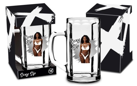 Kufel Sexy Sip 500 ml – Zmysłowy Akcent z Nutką Humoru