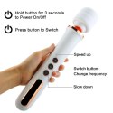Biały Stymulator-Masażer USB – Niezwykła Moc, 10 Zmysłowych Programów