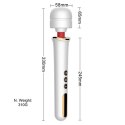 Biały Stymulator-Masażer USB – Niezwykła Moc, 10 Zmysłowych Programów