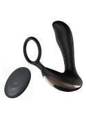 Erotyczny Masażer Prostaty z Pierścieniem i Zdalnym Sterowaniem - 10 Funkcji USB