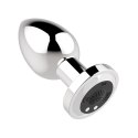 Wibrujący Plug Analny Premium z 10 Funkcjami i Ładowaniem USB - Srebrny