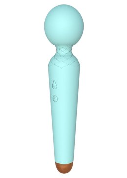 Wibrator-Masażer Typu Wand USB z 10 Funkcjami – Niebieski