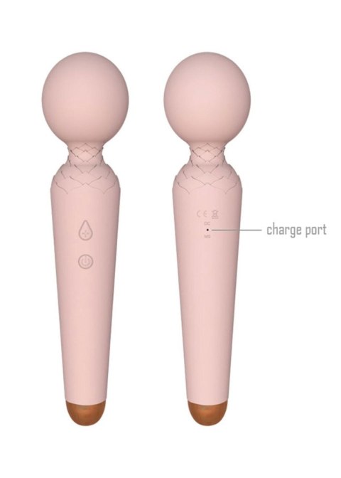 Wibrator-Masażer Typu Wand USB z 10 Funkcjami – Niebieski