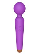 Luksusowy Masażer Stymulujący Power Wand USB, 10 Funkcji – Fioletowy