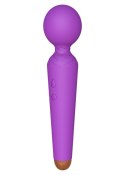 Luksusowy Masażer Stymulujący Power Wand USB, 10 Funkcji – Fioletowy