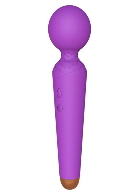 Luksusowy Masażer Stymulujący Power Wand USB, 10 Funkcji – Fioletowy