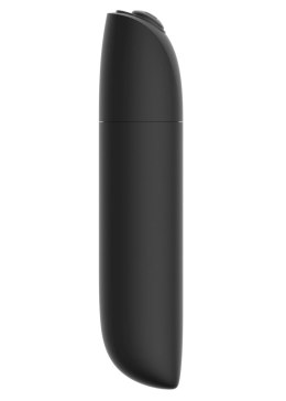 Intensywny Wibrator Punktowy Bullet z 20 Programami Wibracji - Ładowany USB, Matowa Czerń