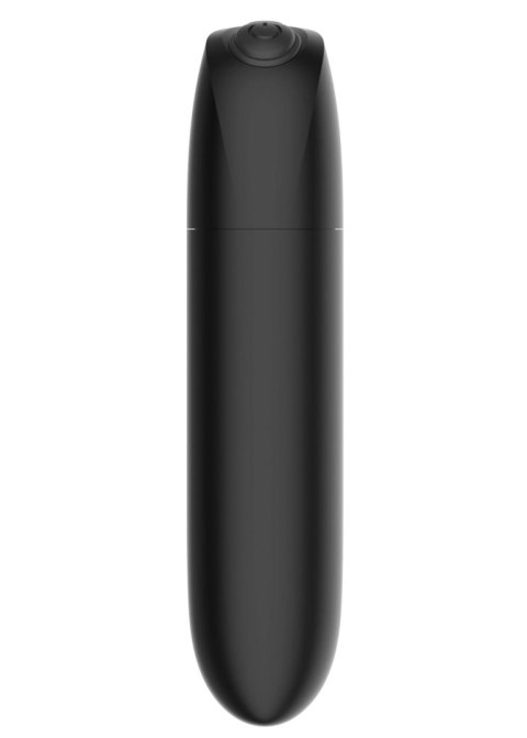 Intensywny Wibrator Punktowy Bullet z 20 Programami Wibracji - Ładowany USB, Matowa Czerń