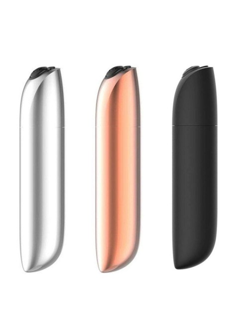 Stymulator-Pocisk USB z 20 Intensywnymi Trybami Wibracji – Srebrny