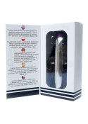 Stymulator-Pocisk USB z 20 Intensywnymi Trybami Wibracji – Srebrny