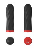 Elegancki Stymulator Silikonowy z 10 Funkcjami Wibracji USB – Czarny