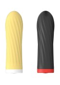 Elegancki Stymulator Silikonowy z 10 Funkcjami Wibracji USB – Czarny
