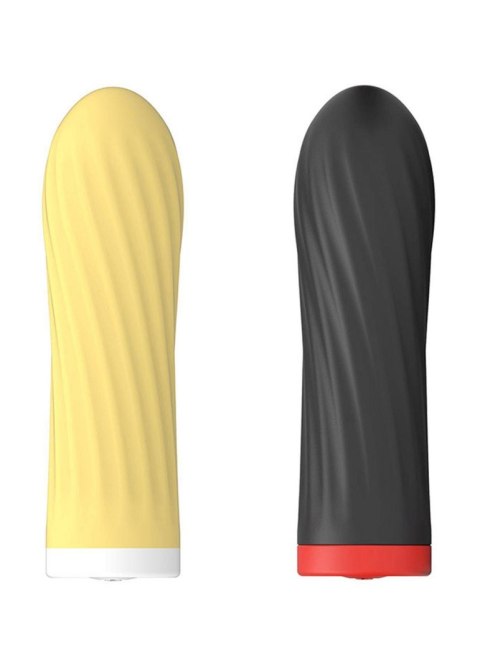 Elegancki Stymulator Silikonowy z 10 Funkcjami Wibracji USB – Czarny