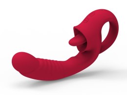Wibrator Liżący z Funkcją Języka, 10 Trybami i Ładowaniem USB