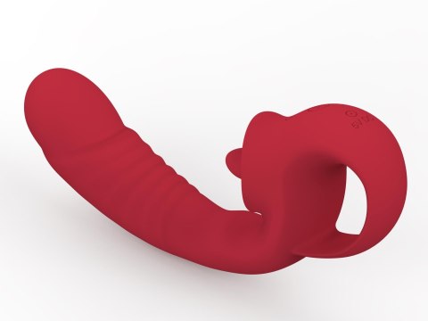 Wibrator Liżący z Funkcją Języka, 10 Trybami i Ładowaniem USB