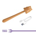 Cute Bear – Zmysłowy Masażer Punktowy z 7 Funkcjami Wibracji i Magnetycznym Ładowaniem USB