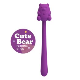 Cute Bear: Zmysłowy Masażer z 7 Trybami Wibracji i Ładowaniem Magnetycznym USB