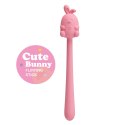 Cute Bunny: Zmysłowy Masażer Stymulujący z 7 Trybami Wibracji i Magnetycznym Ładowaniem USB