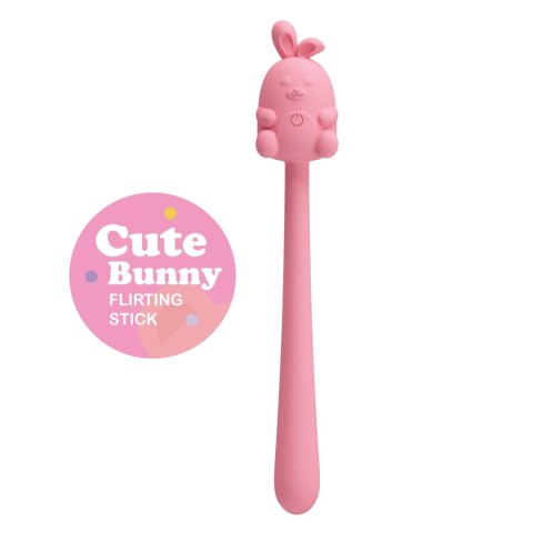 Cute Bunny: Zmysłowy Masażer Stymulujący z 7 Trybami Wibracji i Magnetycznym Ładowaniem USB