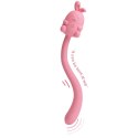 Cute Bunny: Zmysłowy Masażer Stymulujący z 7 Trybami Wibracji i Magnetycznym Ładowaniem USB