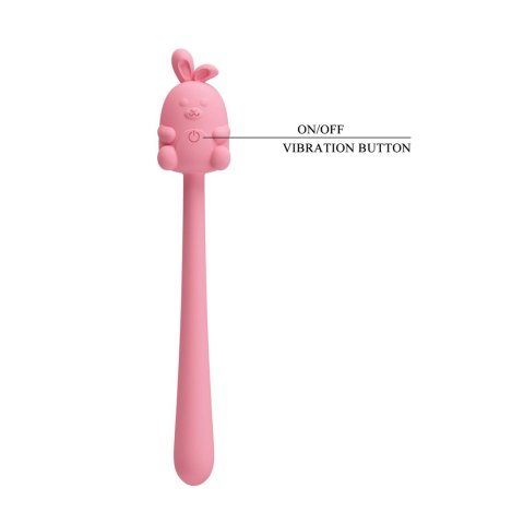 Cute Bunny: Zmysłowy Masażer Stymulujący z 7 Trybami Wibracji i Magnetycznym Ładowaniem USB