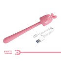 Cute Bunny: Zmysłowy Masażer Stymulujący z 7 Trybami Wibracji i Magnetycznym Ładowaniem USB