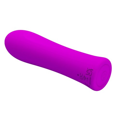 PRETTY LOVE Alfreda Purple – Mini Wibrator z Funkcją Pamięci i 12 Trybami Wibracji