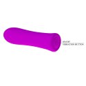 PRETTY LOVE Alfreda Purple – Mini Wibrator z Funkcją Pamięci i 12 Trybami Wibracji
