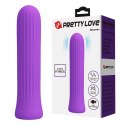 PRETTY LOVE Blanche Ciemnofioletowy – Mini Wibrator z 12 Trybami Wibracji i Funkcją Pamięci