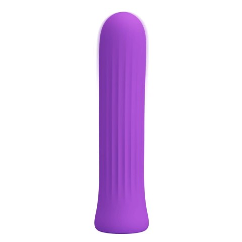 PRETTY LOVE Blanche Ciemnofioletowy – Mini Wibrator z 12 Trybami Wibracji i Funkcją Pamięci