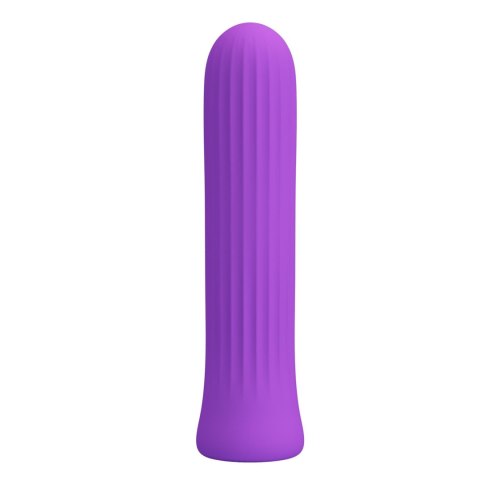 PRETTY LOVE Blanche Ciemnofioletowy – Mini Wibrator z 12 Trybami Wibracji i Funkcją Pamięci