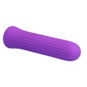 PRETTY LOVE Blanche Ciemnofioletowy – Mini Wibrator z 12 Trybami Wibracji i Funkcją Pamięci